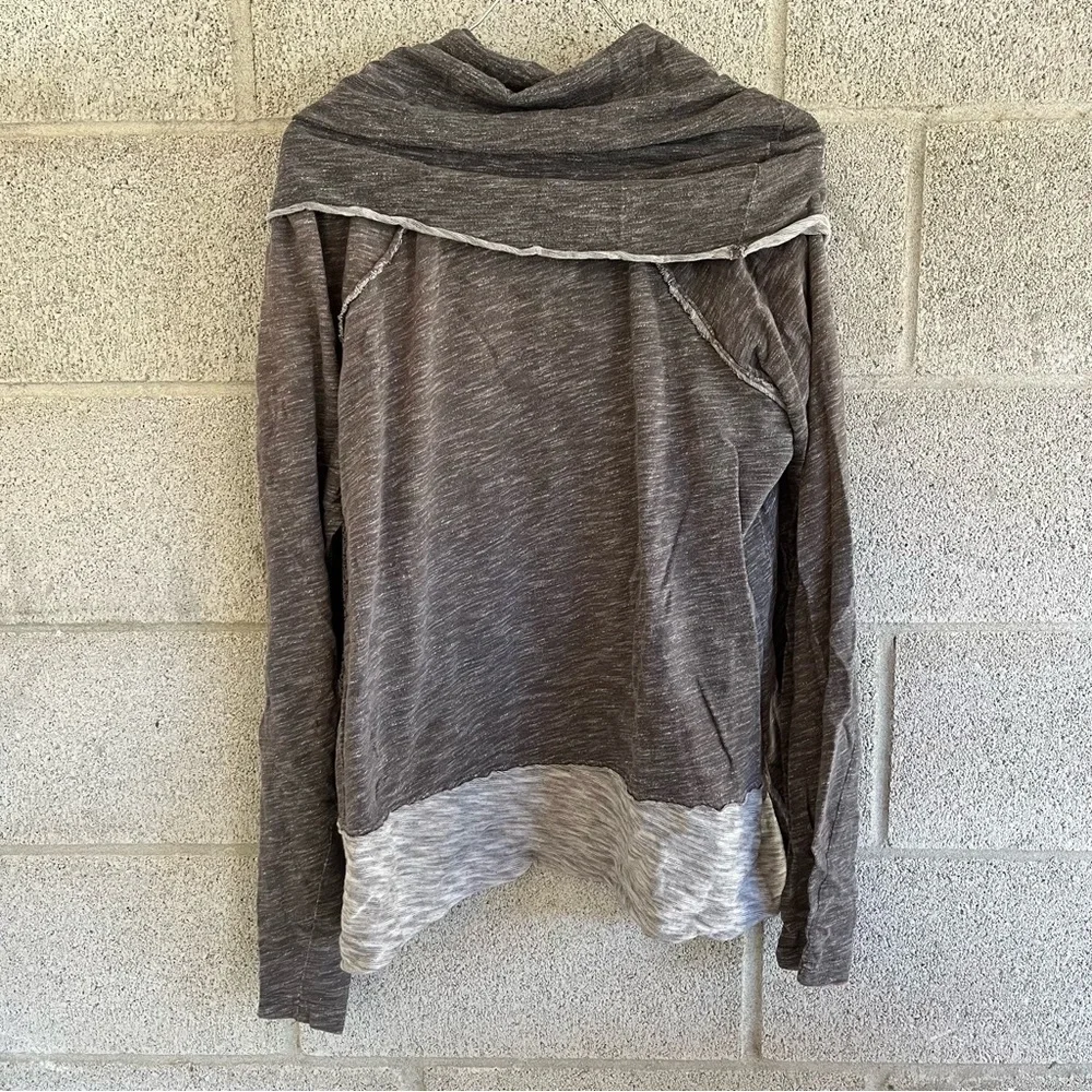 Free People Beach Two Body Cowl Neck Pullover